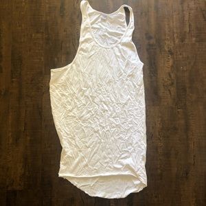 OAK Asymmetrical Long Tank Top